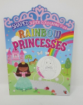 SHAPED COLOURING BOOK RBOW PRINCESS